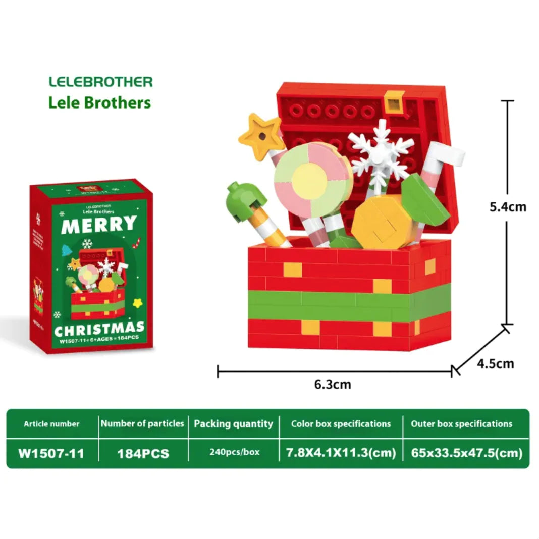 Christmas Snowman Assembly Blocks