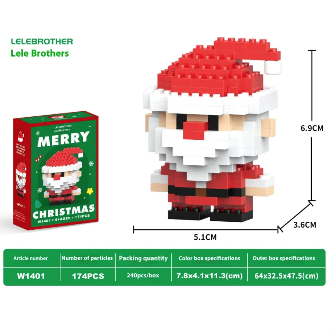 Christmas Snowman Assembly Blocks