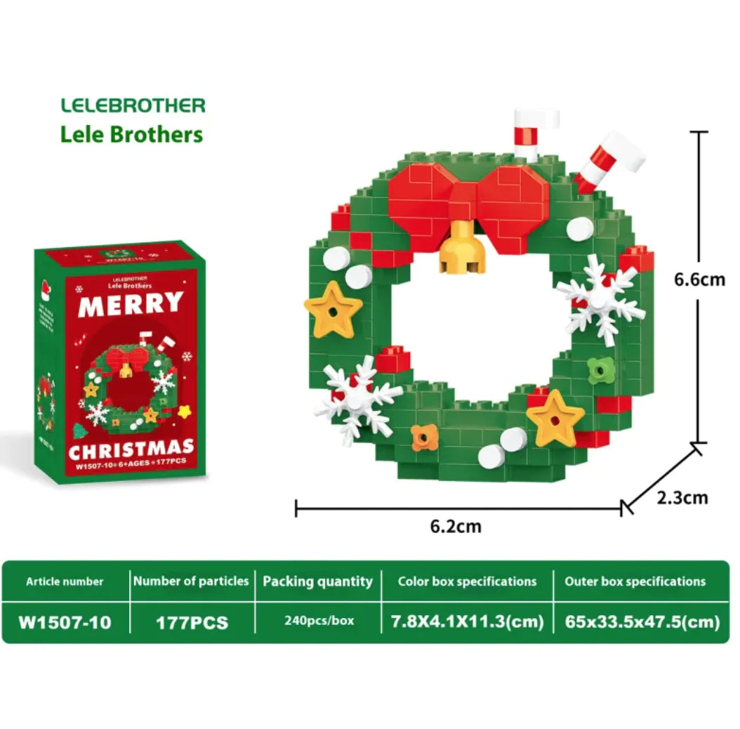 Christmas Snowman Assembly Blocks