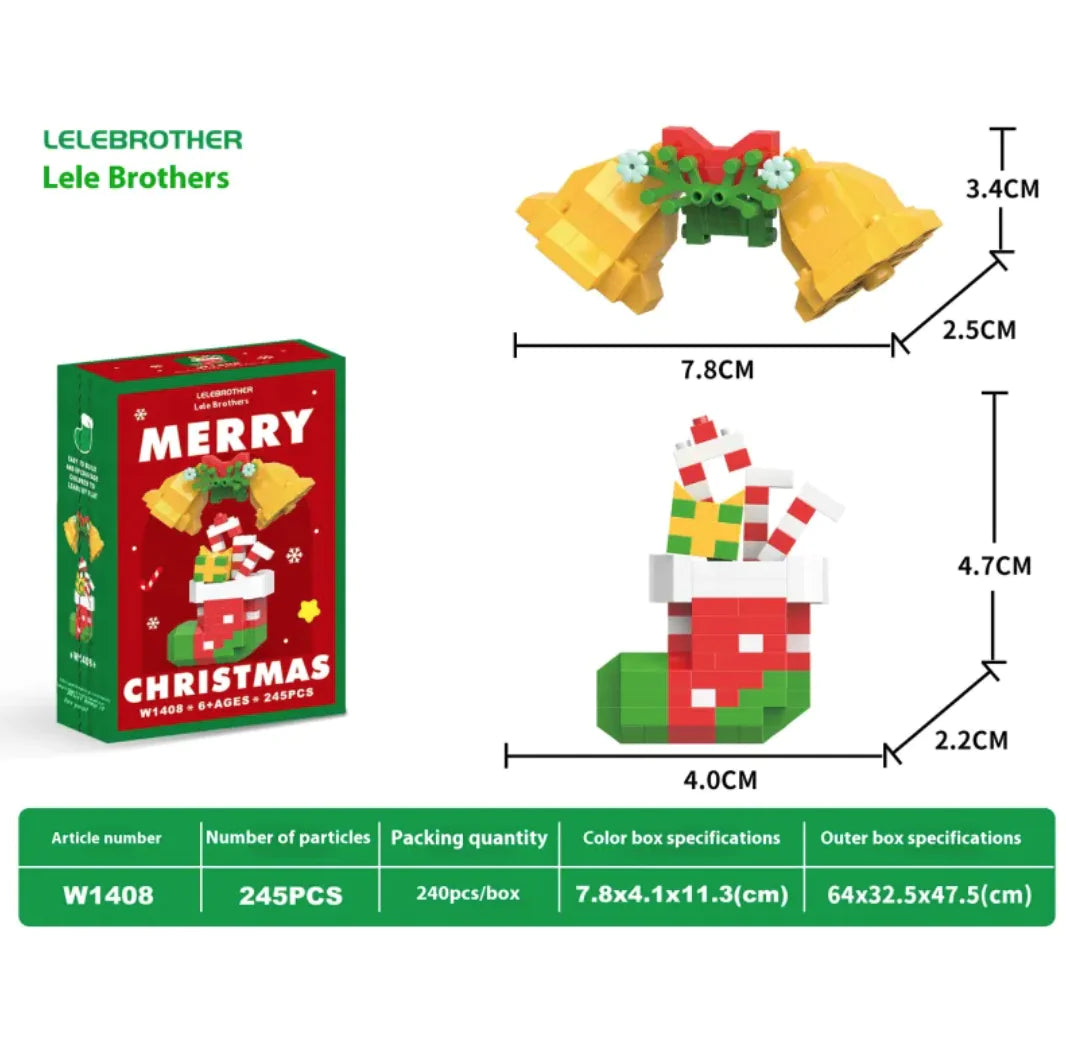 Christmas Snowman Assembly Blocks