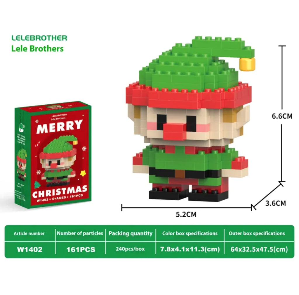 Christmas Snowman Assembly Blocks