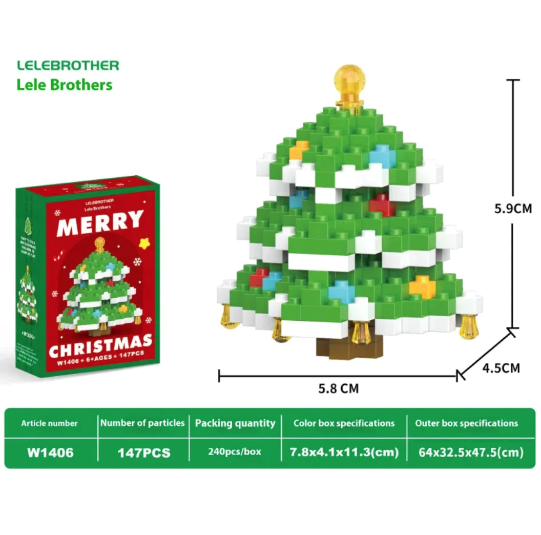 Christmas Snowman Assembly Blocks